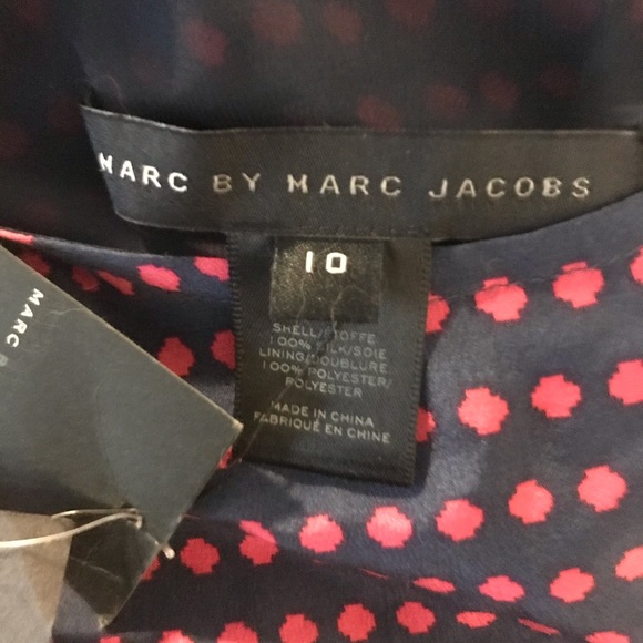 ♥️ BNWT Marc Jacobs Silk Dress sz 10 400$ off! - Picture 7 of 7